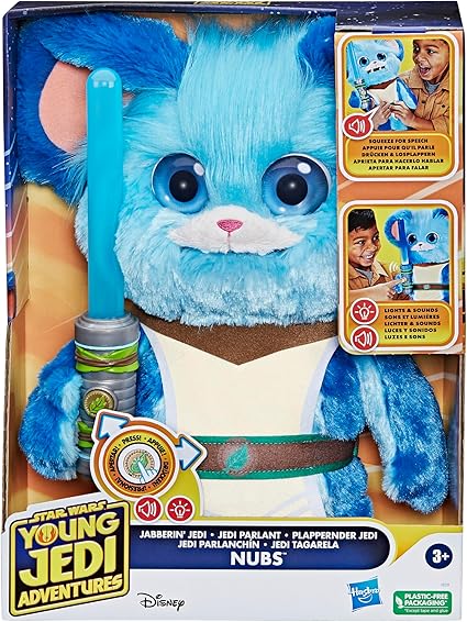 Star Wars Young Jedi Adventures – Jabberin’ Jedi Nubs Electronic Plush