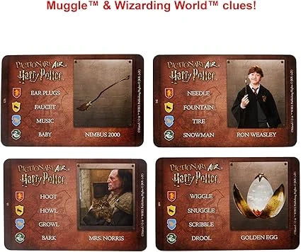 Clue Cards for Wizarding World